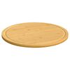 vidaXL Chopping Boards 6 pcs Ø11.8"x0.6" Bamboo