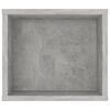 vidaXL TV Cabinet Concrete Gray Engineered Wood Medium TV Cabinet