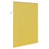 vidaXL Roller Blind with Curtains Yellow 55.12 x 86.61 in Bamboo