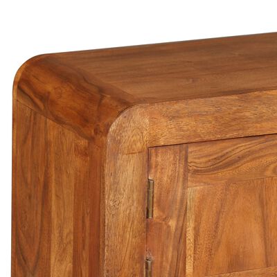 vidaXL TV Cabinet Solid Wood with Sheesham Finish 47.2"x11.8"x15.7"
