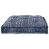 vidaXL Sofa Cushion Indigo Print 47.24 x 31.50 x 4.72 in Fabric
