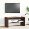 vidaXL TV Cabinet Brown Oak Engineered Wood Medium TV Cabinet