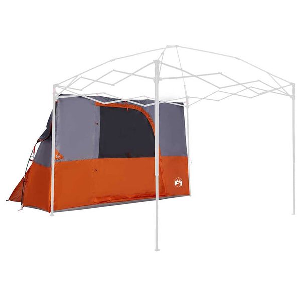 vidaXL Inner Tent Grey and Orange 110.24 x 86.61 x 69.29 in Taffeta