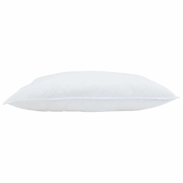 vidaXL Pillow with Pillow White 19.69 x 27.56 in Feather