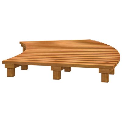 vidaXL Spa Steps 2 pcs Solid Wood Acacia