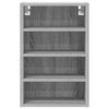 vidaXL Hanging Cabinet Grey Sonoma Engineered wood 15.7x11.6x23.6 in