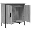 vidaXL Bathroom Sink Cabinet Grey sonoma Engineered wood 23.6x11.8x23.6 in