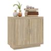 vidaXL Sideboard Sonoma oak Engineered wood Medium Sideboard