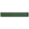 vidaXL Garden Raised Bed Green Powder-coated steel Extra Large Durable