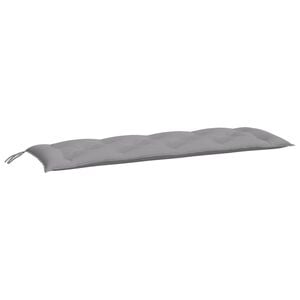 vidaXL Garden Bench Cushion Gray Oxford fabric (100% polyester)