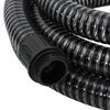 vidaXL Suction Hose Black PVC, Brass Long Durable Suction Hose