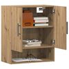 vidaXL Wall Cabinet Artisan Oak Engineered Wood Medium Wall Cabinet