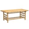 vidaXL Coffee Table Natural bamboo Bamboo Bamboo Coffee Table