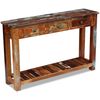 vidaXL Console Table Multicolor Reclaimed wood Large Console Table