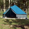 vidaXL Family Tent Tipi 12-Person Blue Waterproof