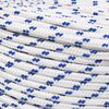 vidaXL Boat Rope White 0.31 " 164.0 ' Polypropylene