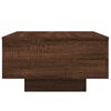 vidaXL Coffee Table Brown Oak Engineered Wood Medium Durable