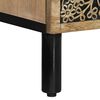 vidaXL Bedside Cabinet 15.7"x13"x18.1" Solid Wood Mango
