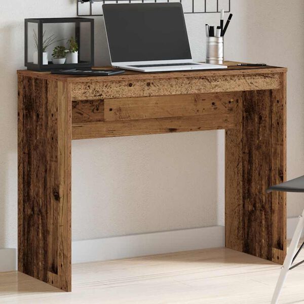 vidaXL Desk Old Wood Engineered wood Compact Simplistic Desk