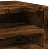 vidaXL Desk Organiser Smoked Oak 14.2x10.2x11.6" Engineered wood