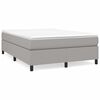 vidaXL Bed Frame Light gray