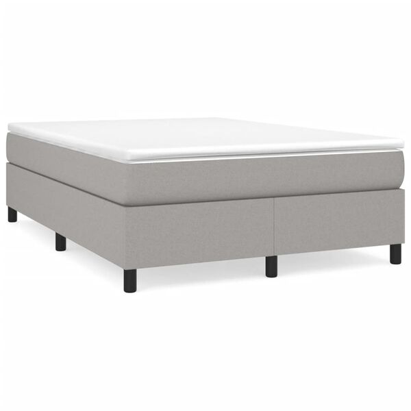 vidaXL Bed Frame Light gray