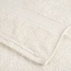vidaXL Soap Towel Set of 2 Cream 100% Cotton 11.8 x 11.8 in Soap Towel