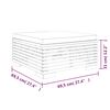vidaXL Garden Lounge Set Teak wood Solid teak wood Modular
