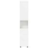 vidaXL Bathroom Cabinet Set with Storage TULUM High Gloss White