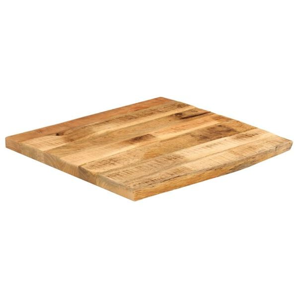 vidaXL Table Top Natural Wood Solid Mango Wood 31.5x31.5 in Durable