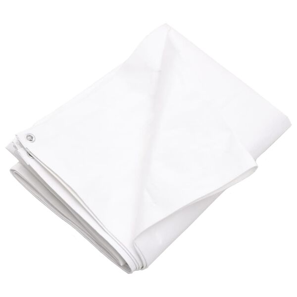 vidaXL Tarpaulin 0.9 oz/ft&sup2; 13.1'x26.2' White HDPE