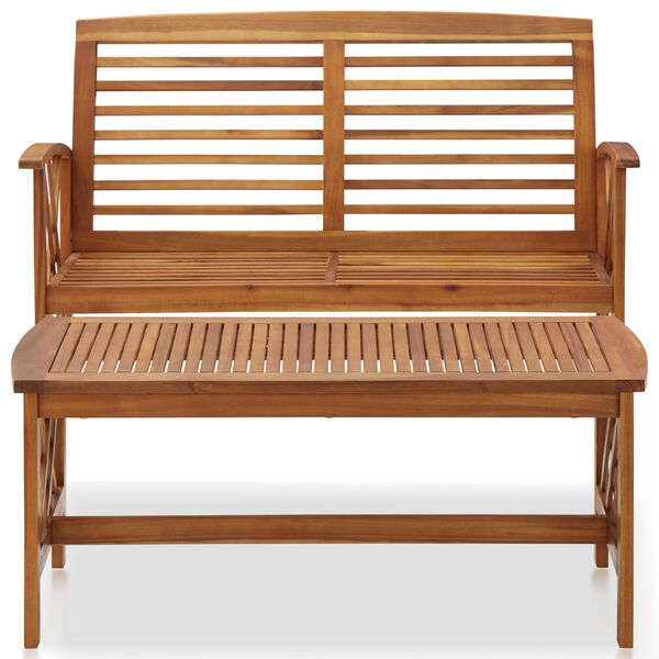 vidaXL Garden Lounge Set Natural wood Solid acacia wood Medium Strong