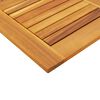 vidaXL Table Top Natural Wood Solid Acacia wood 31.5 x 31.5 in Durable