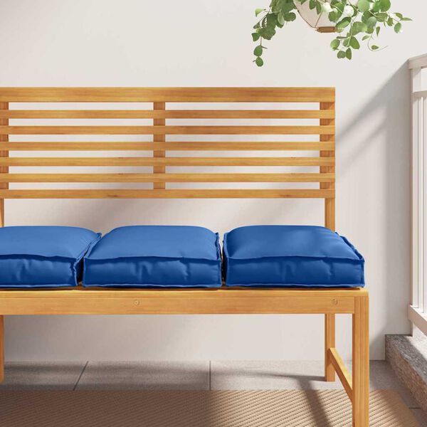 vidaXL Pallet Cushion for suitable for Seat 2 pcs Royal blue