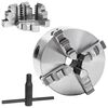 vidaXL 4 Jaw Self-Centering Lathe Chuck 4.92 " Steel