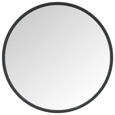 vidaXL Wall Mirror Black 15.7"