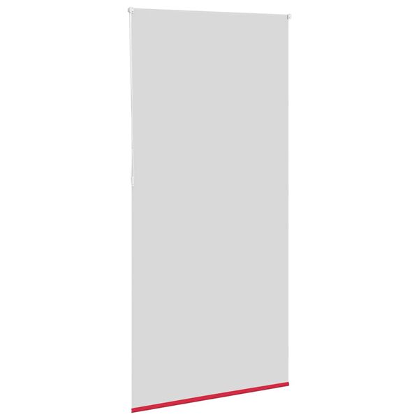 vidaXL Roller Blind Red 100% polyester, Aluminum top rail Large