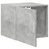 vidaXL Wall Cabinet Concrete Grey Engineered wood Medium Wall Cabinet