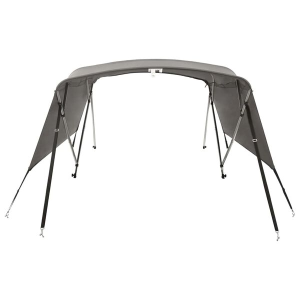 vidaXL 4-bow Bimini Top with Sidewalls 95.7x(90.6-96.1)x53.9"