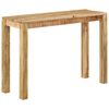 vidaXL Console Table Brown Rough mango wood 43.3 in x 13.8 in x 29.9 in