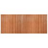 vidaXL Room Divider Brown Width 157.5" Height 65.0" Bamboo