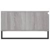 vidaXL Coffee Table Gray Sonoma Engineered wood, Iron Medium