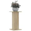 vidaXL Plant Stand Sonoma Oak Engineered Wood Medium Decorative Inlays