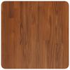 vidaXL Table Top Dark brown Solid oak wood Medium Durable