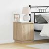 vidaXL Bedside Cabinet Sonoma Oak 15.35 x 13.58 x 19.69 in