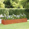 vidaXL Garden Raised Bed Rusty Corten steel Large Heavy Weight Endurance