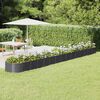 vidaXL Garden Raised Bed Anthracite Powder-coated Steel Large Durable