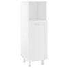 vidaXL Bathroom Furniture Set White Engineered wood Storage