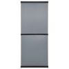 vidaXL Garden Storage Cabinet Grey PVC Medium Garden Storage Cabinet