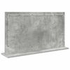 vidaXL Vanity Mirror with Mirror Concrete Grey 31.50 x 17.72 x 7.09 in